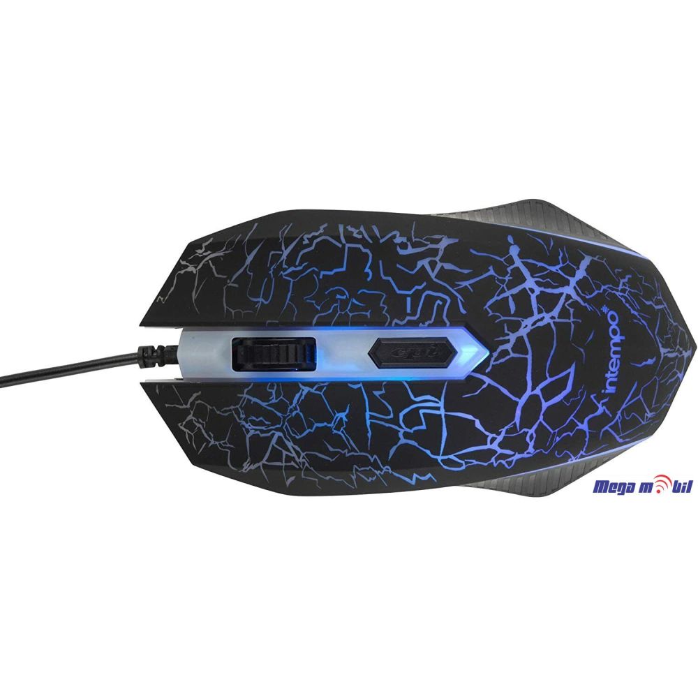Gaming SET Intempo Quest 4vo1 - Slusalki+Tastatura+Gluvce+Podloga